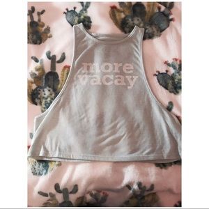 Baby blue muscle tee!